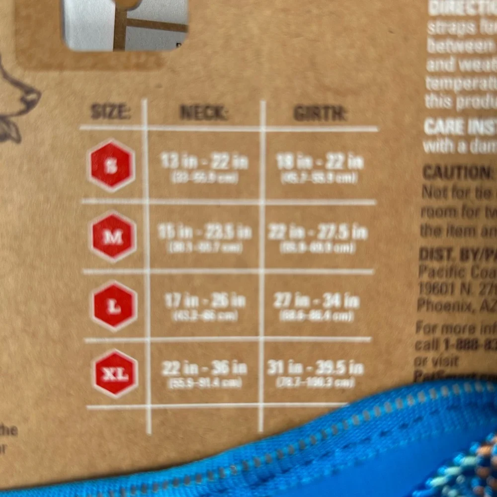 New Arcadia Trail® Quick Dry Dog Blue Harness M